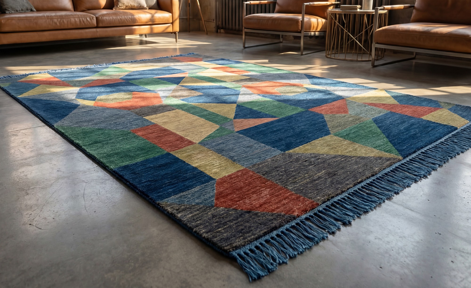 Prismatic Vault vloerkleed