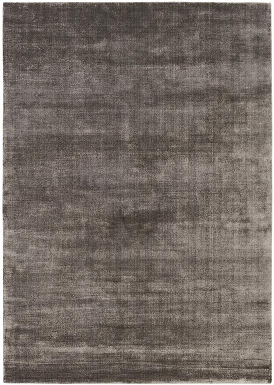 Effen viscose Tortora tapijt | Maat: 160 × 230 cm