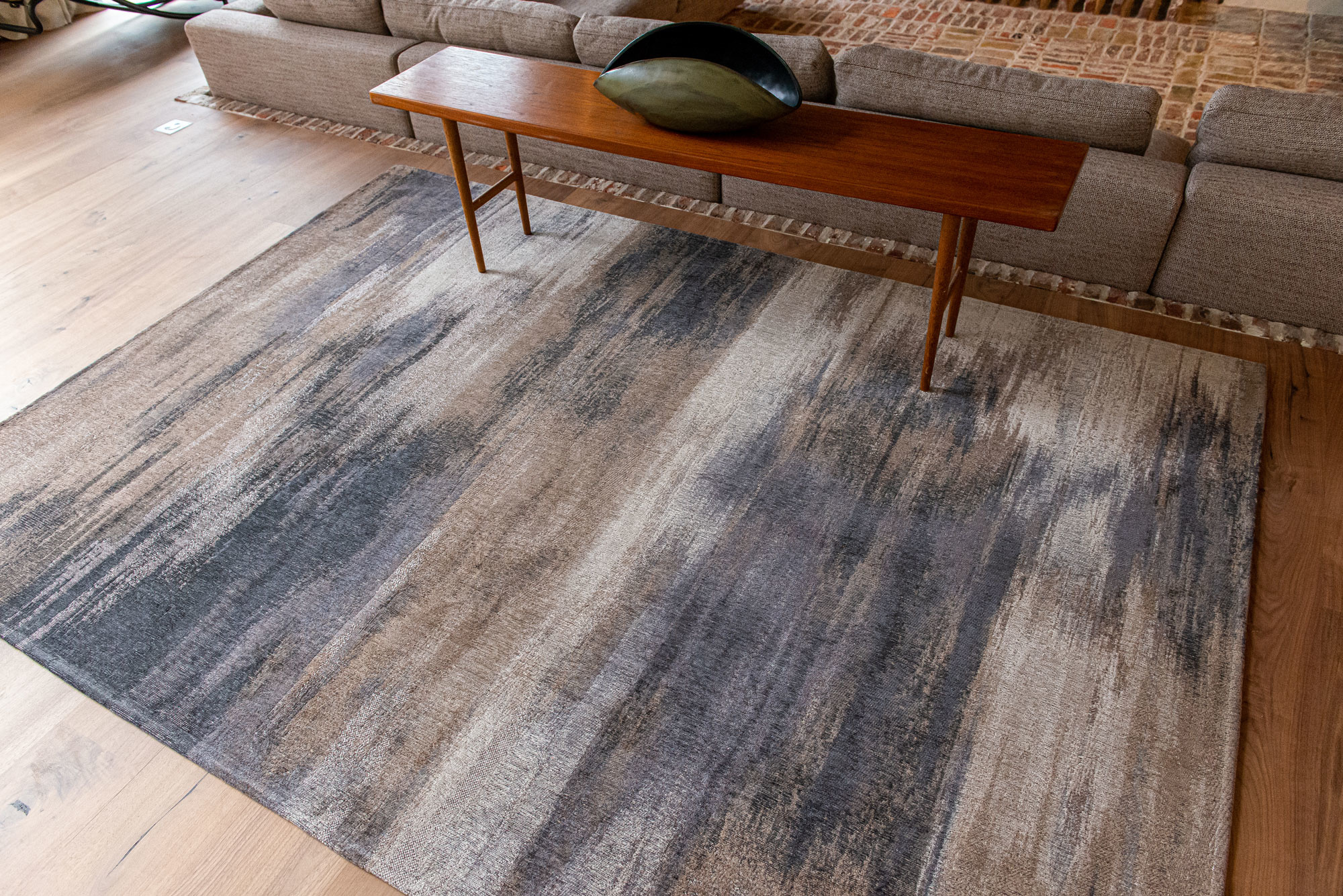 Giverny Beige tapijt | Maat: 280 × 390 cm