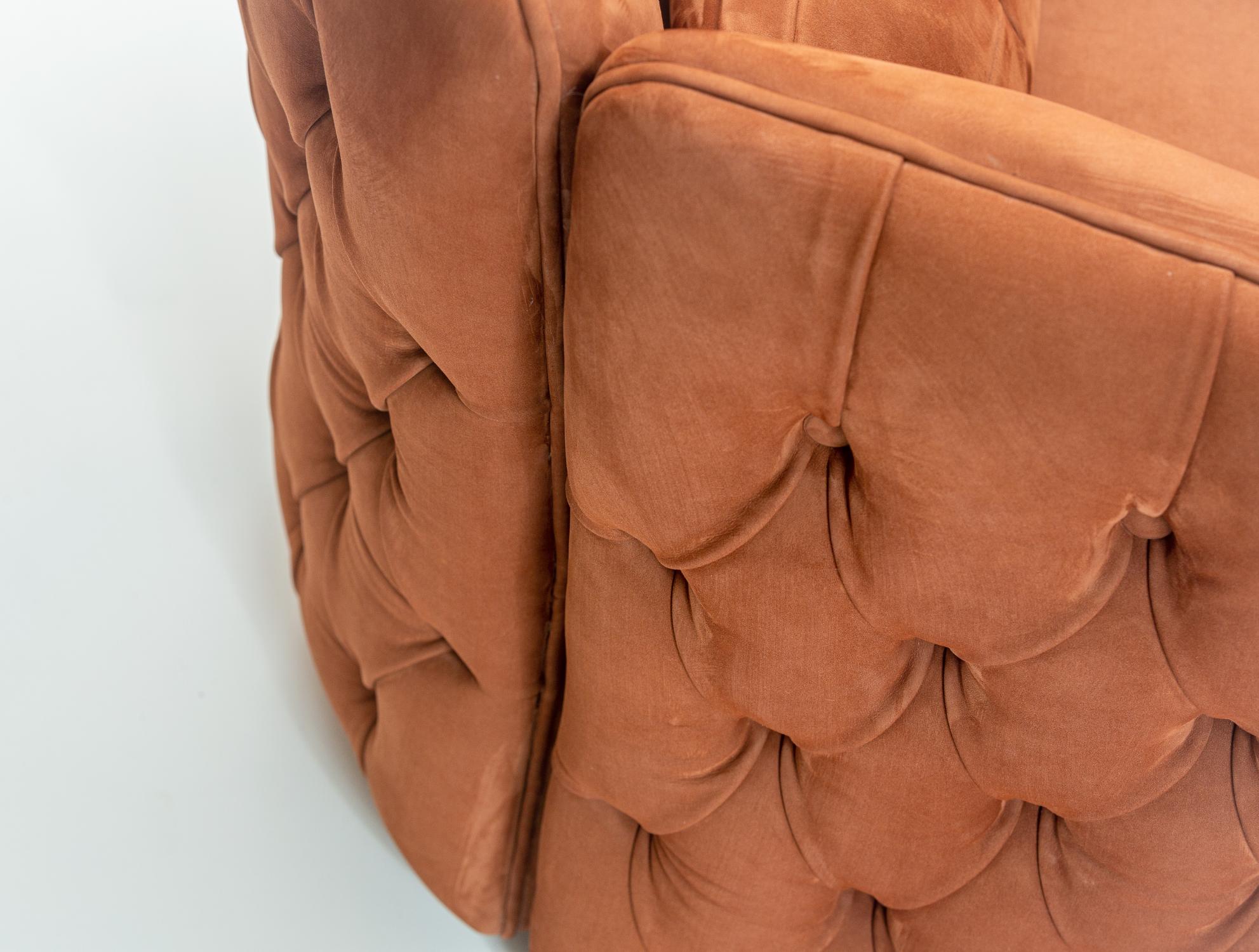 Ford rust fluwelen fauteuil