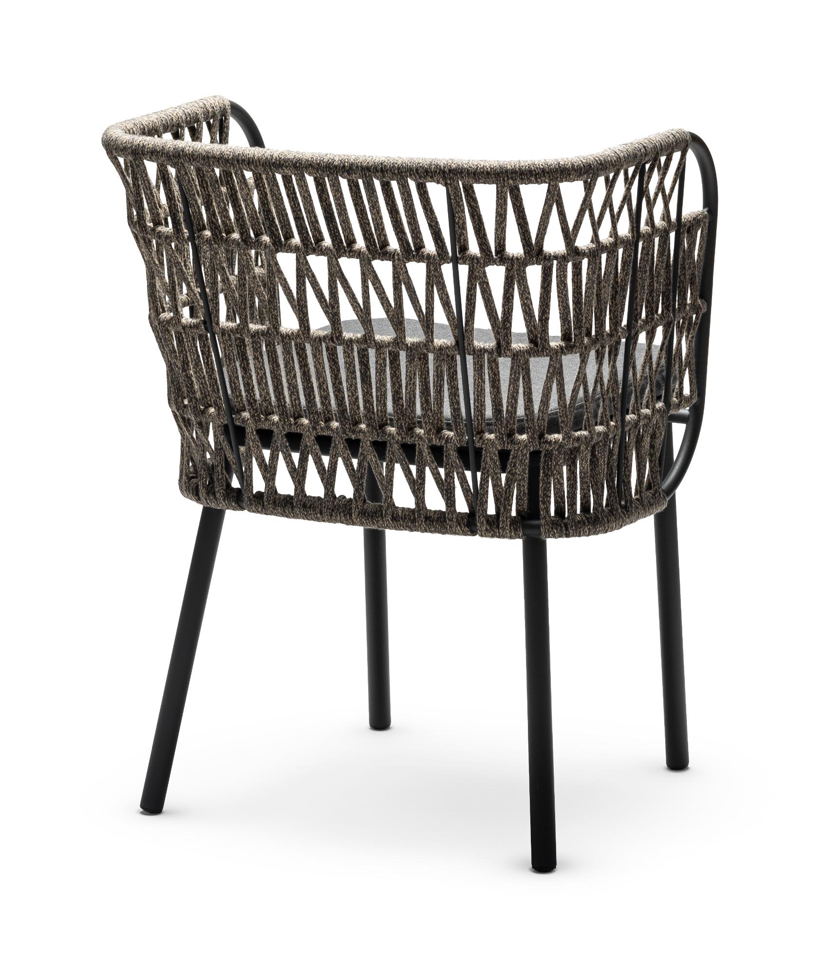 Jujube SP-Int Zwart & Beige Buitenstoel