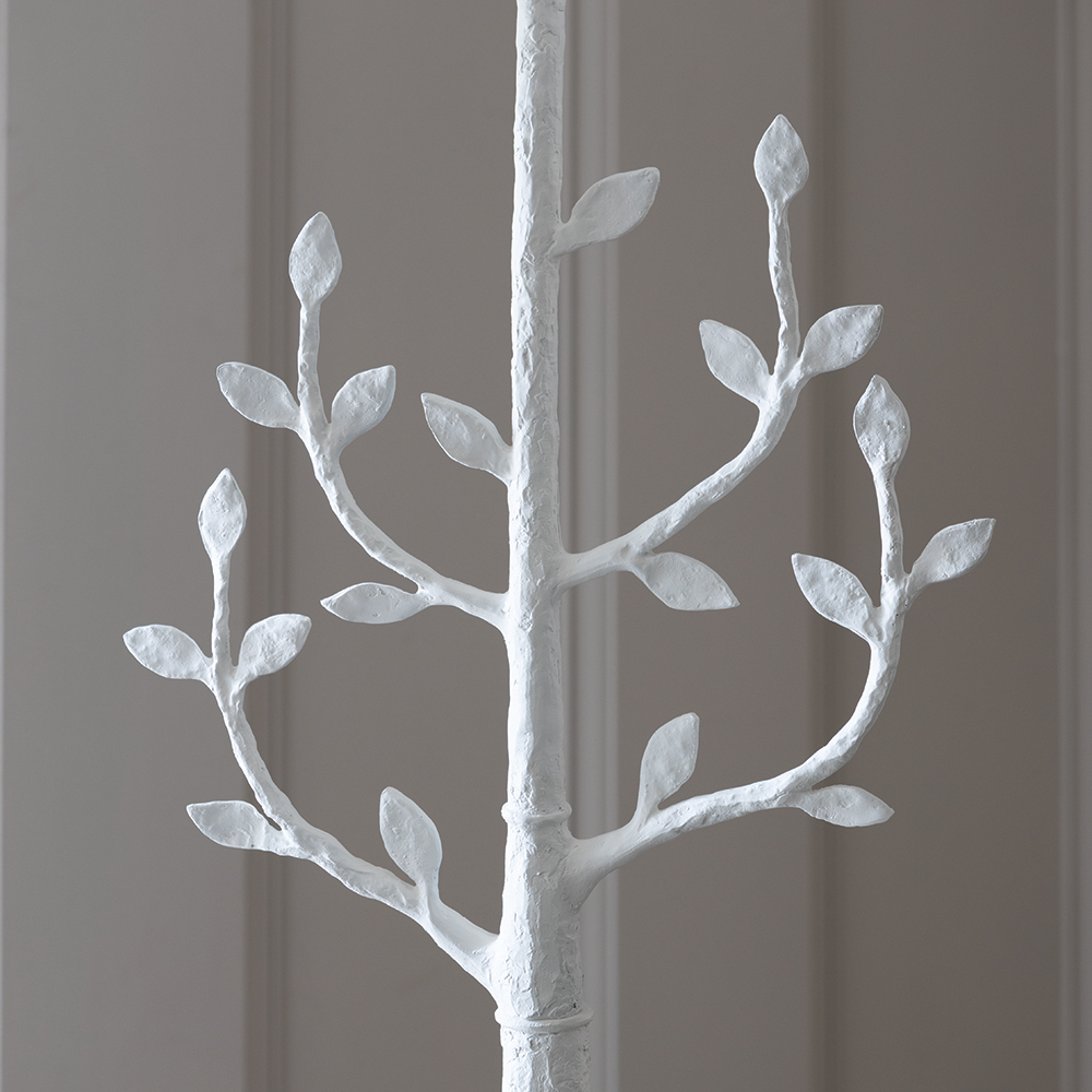 Millana vloerlamp in chalk afwerking