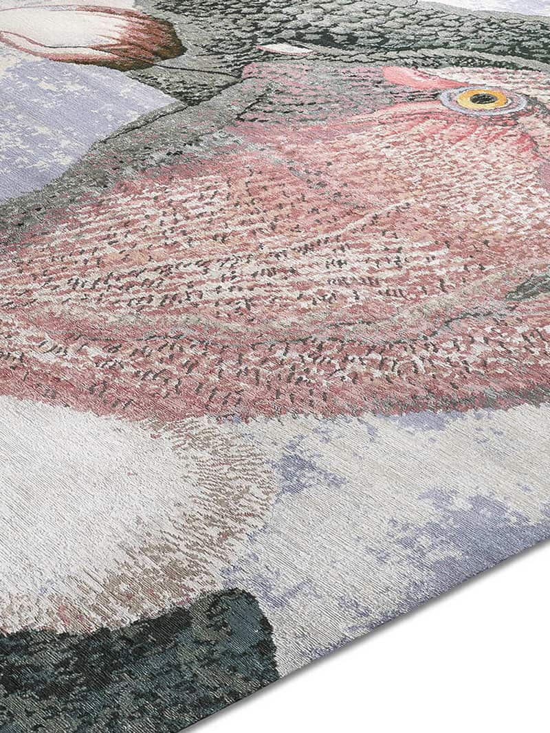 Big Bird handgeweven tapijt