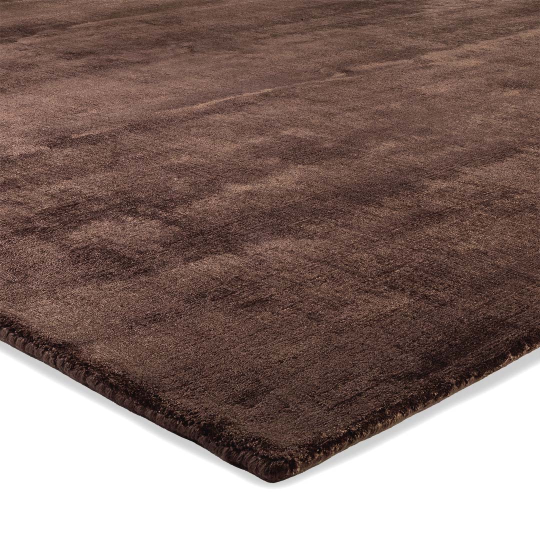 Shiny Taupe vloerkleed