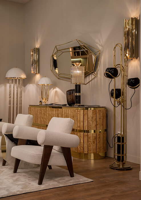 Lustre grote wandspiegel - 2