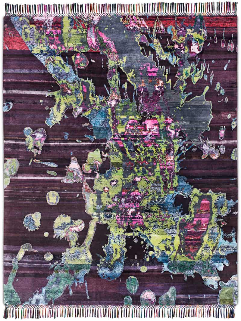 Eco handgemaakte luxe tapijt | Maat: 170 × 240 cm