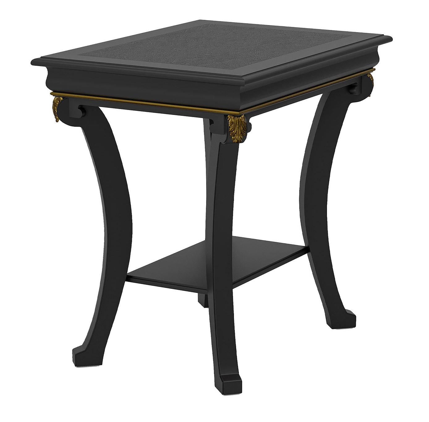 Leren Bijzettafel