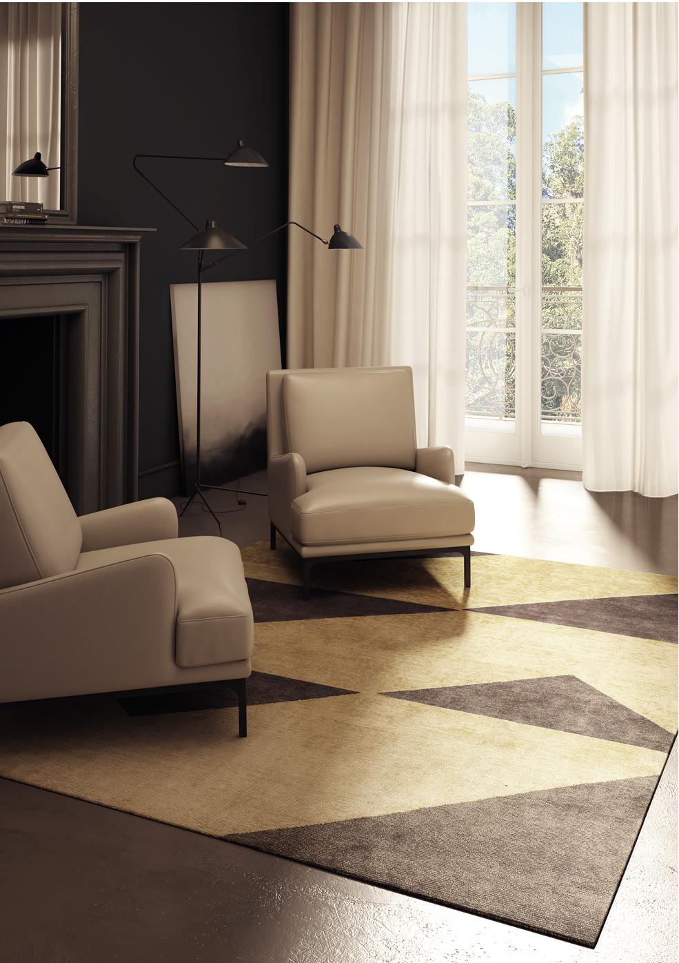 Komo designer tapijt | Maat: 250 × 300 cm