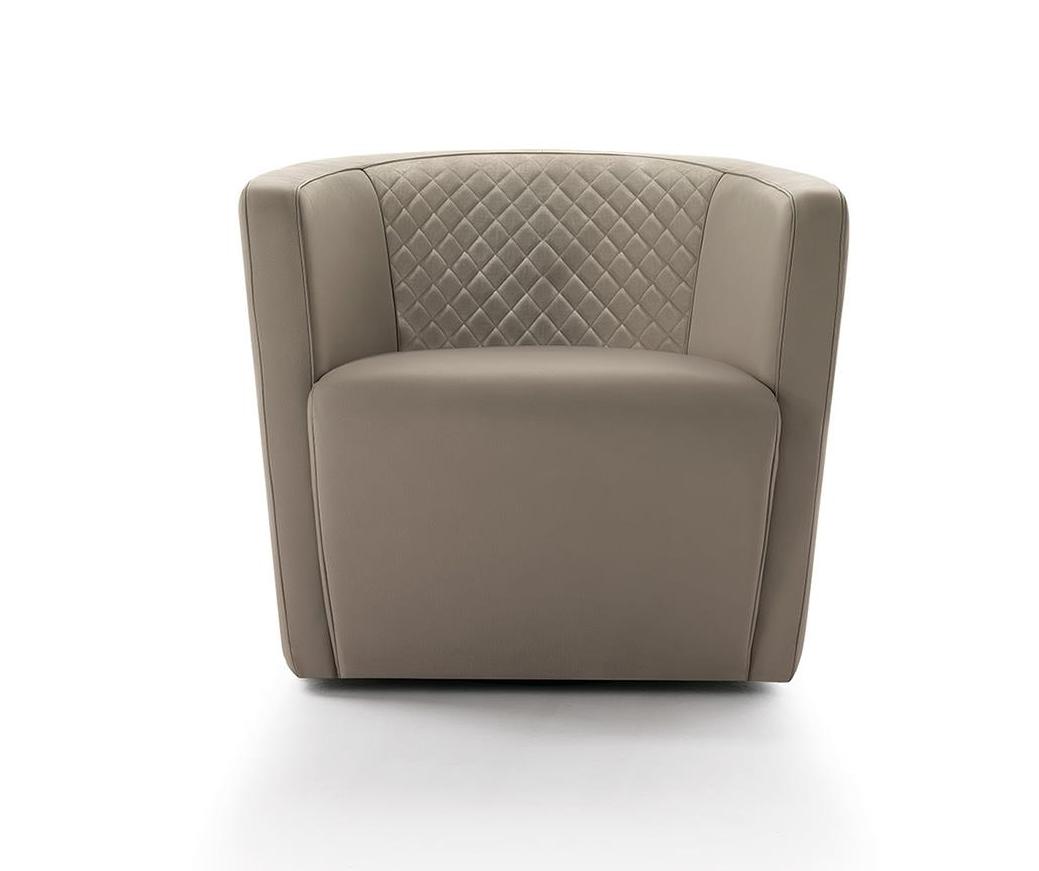 Geometrische comfort lage fauteuil