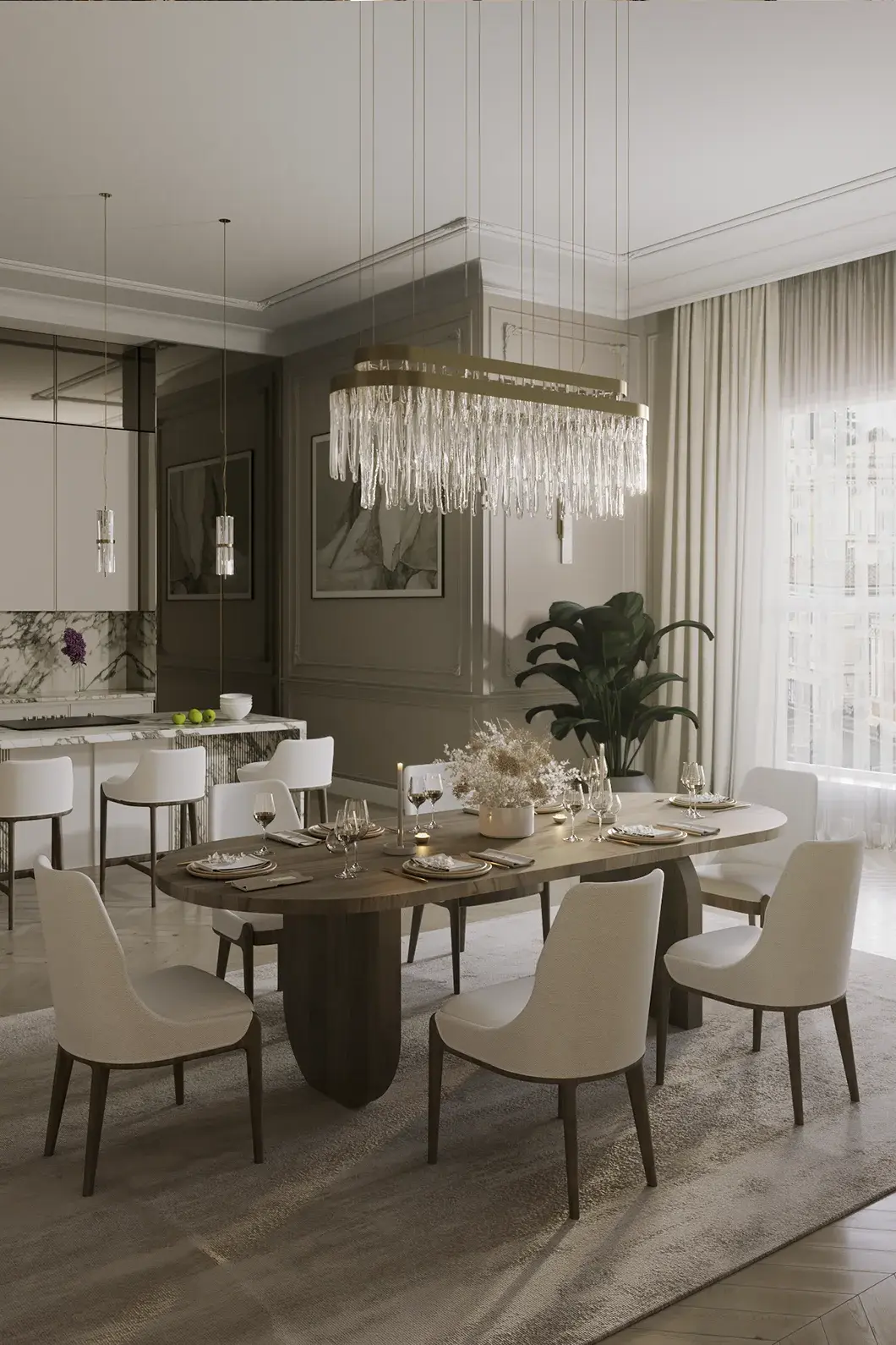 Tower snooker hanglamp