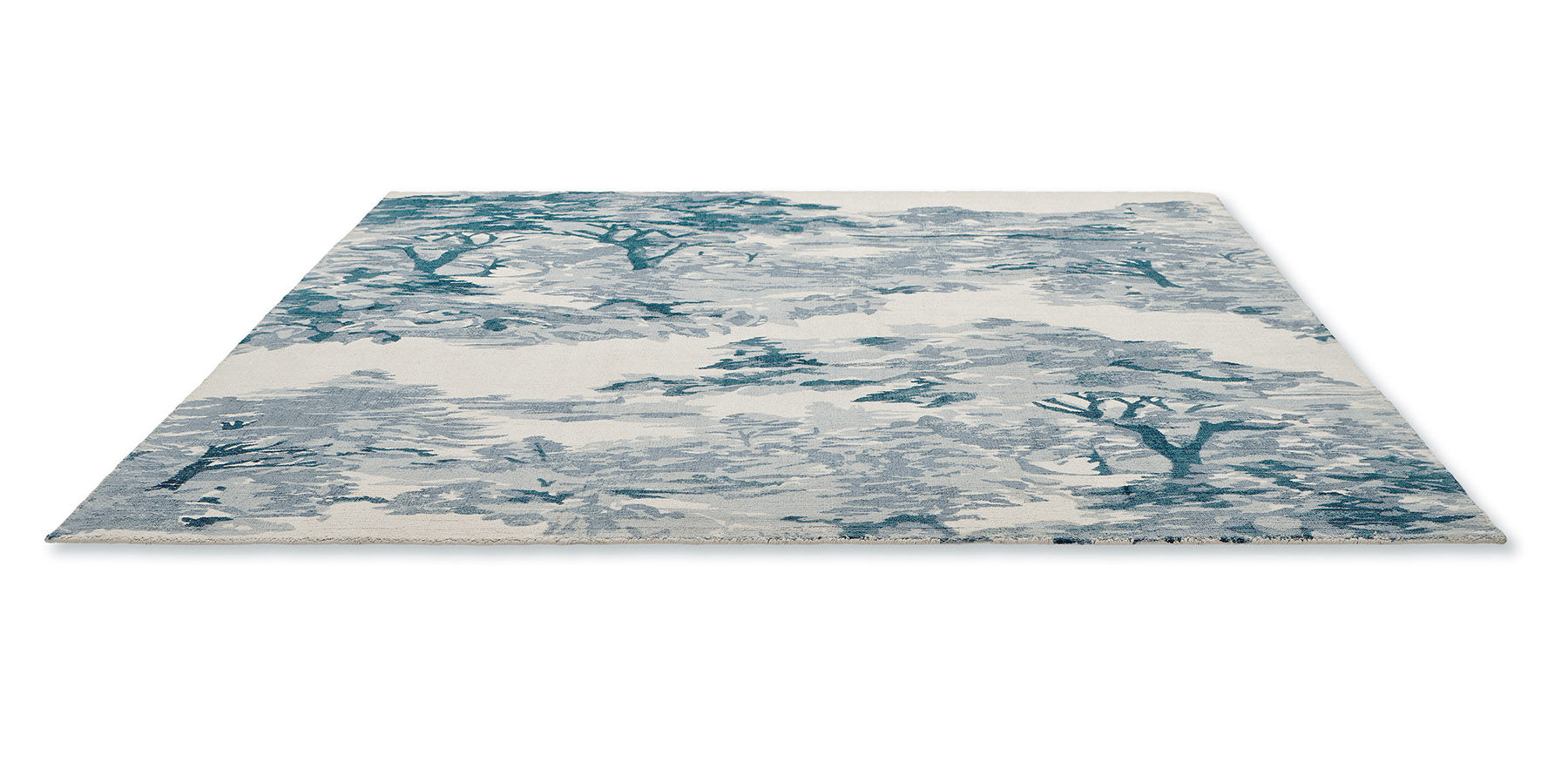Landscape lichtblauw tapijt | Maat: 170 × 240 cm