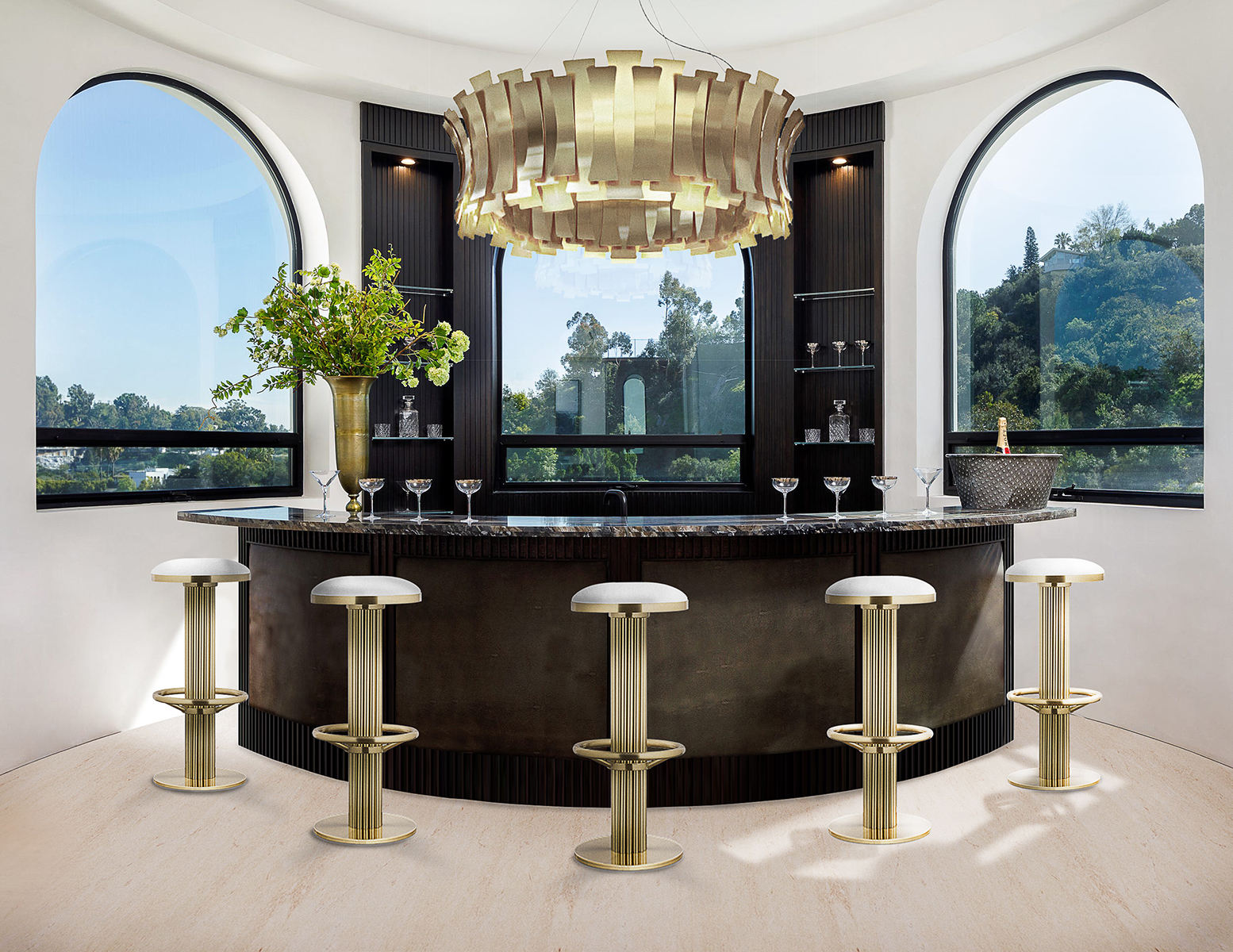 Elegant ronde hanglamp - 2