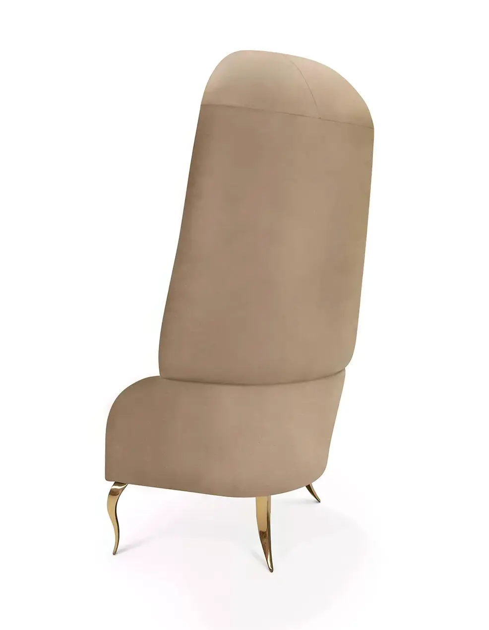 Draperie stoffen rugleuning stoel