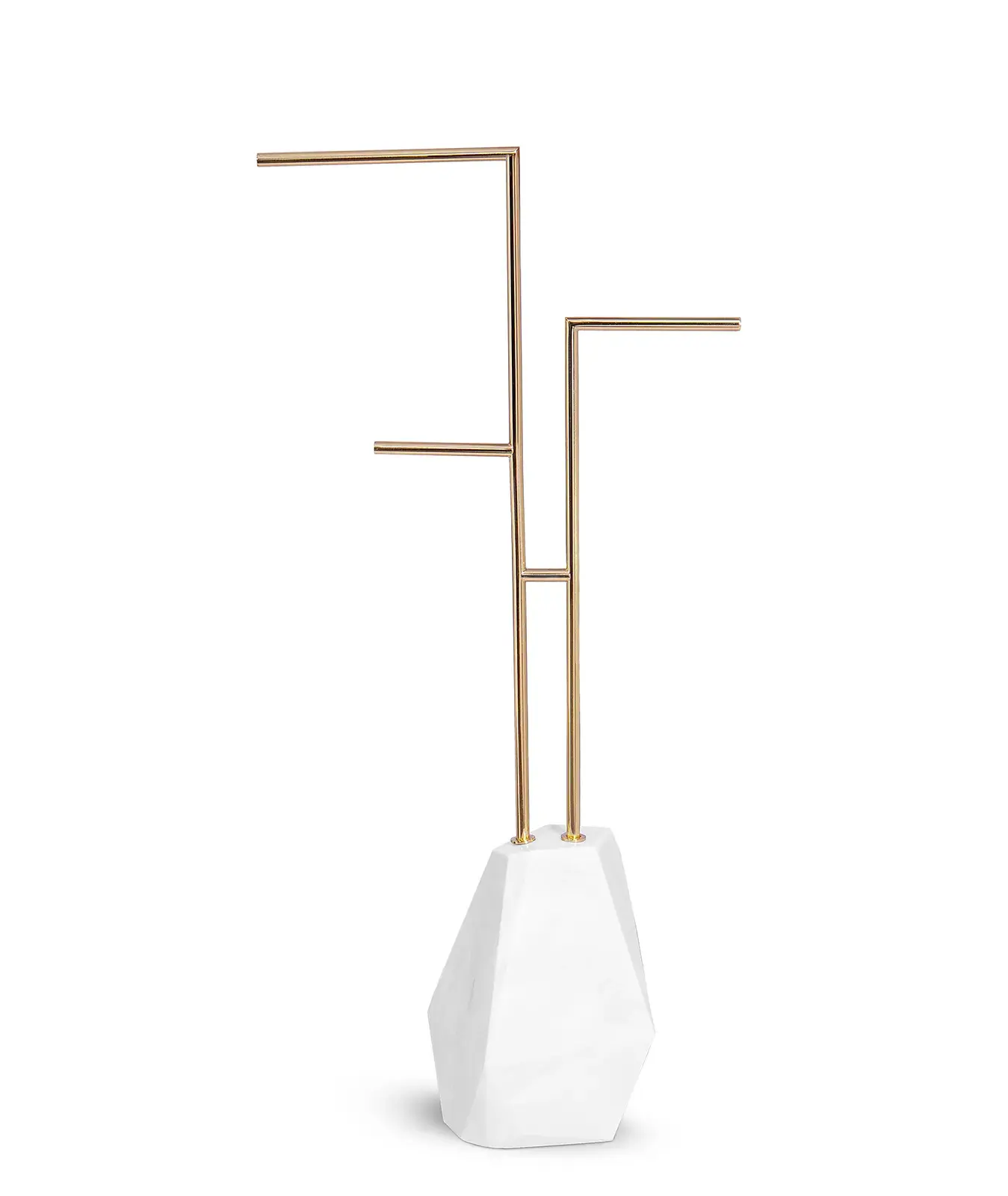 Brilliance witte handdoekrek