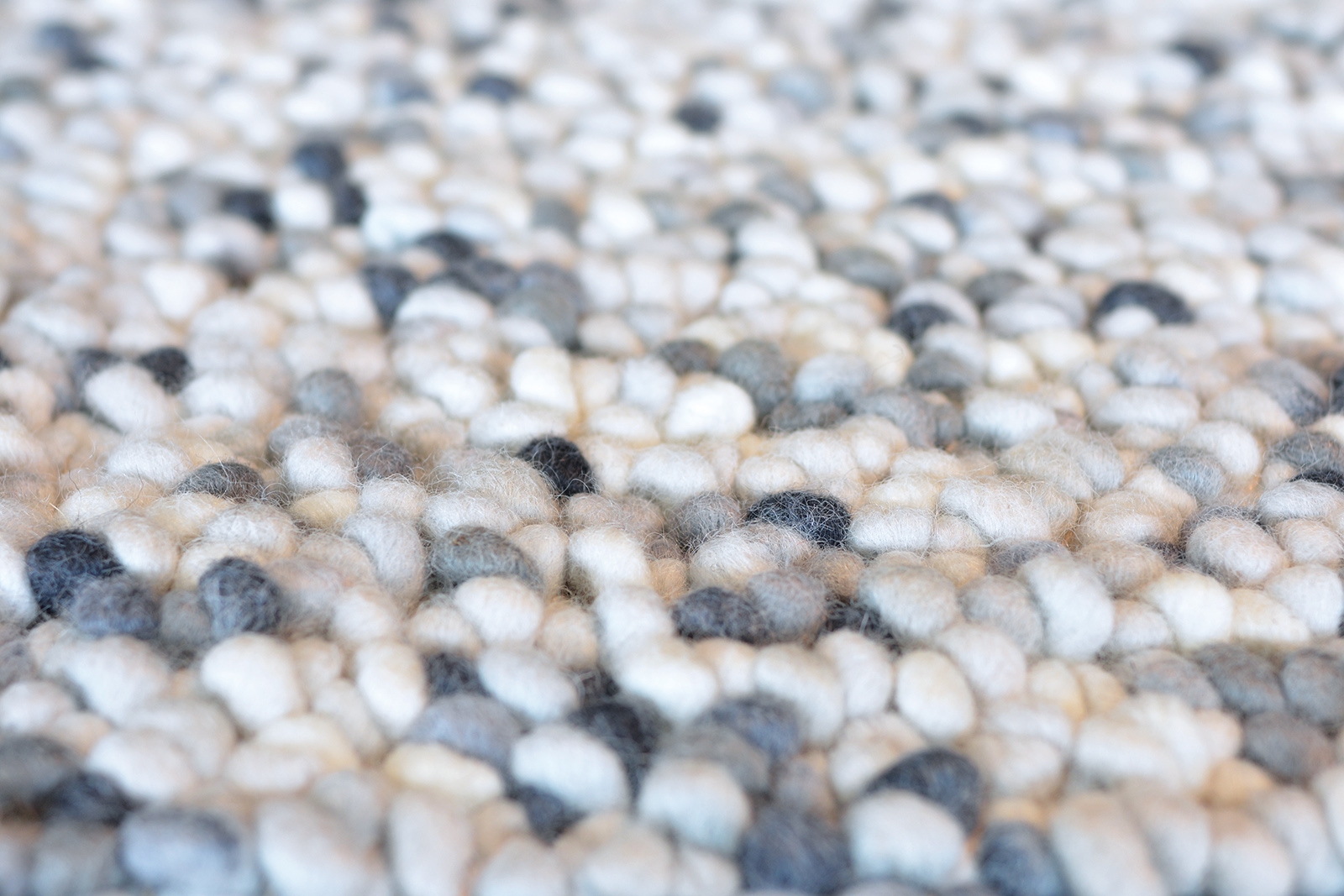 Pebble cool grijs tapijt | Maat: 250 × 350 cm