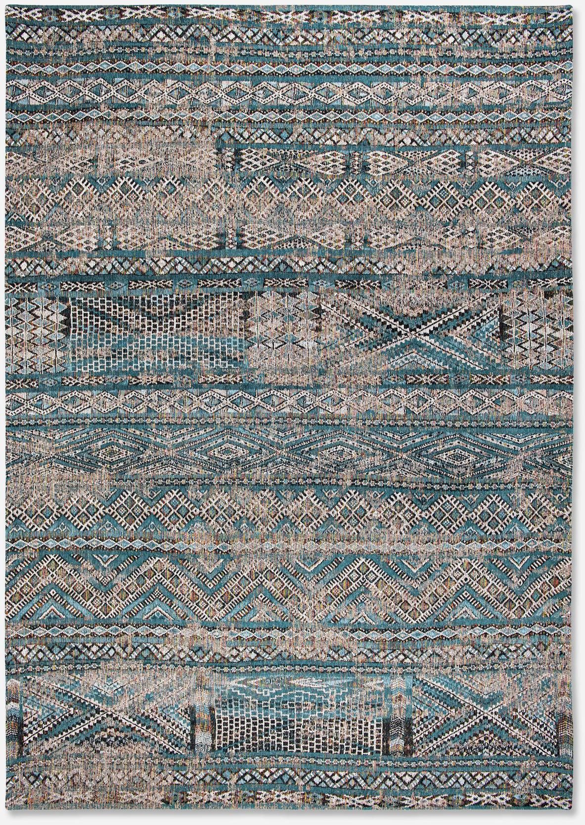 Zemmuri Blue tapijt | Maat: 240 × 340 cm