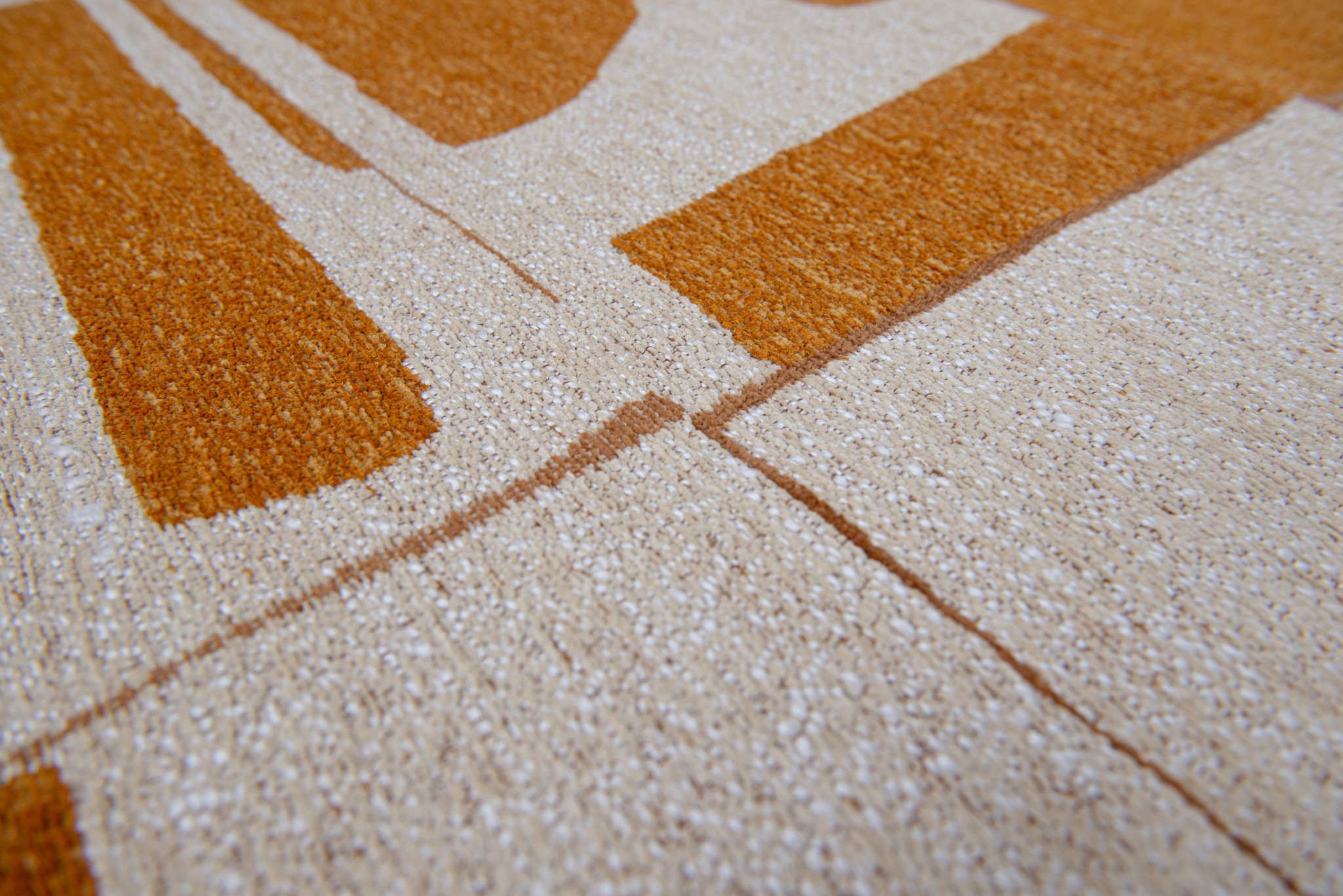 Curry tapijt | Maat: 240 × 340 cm