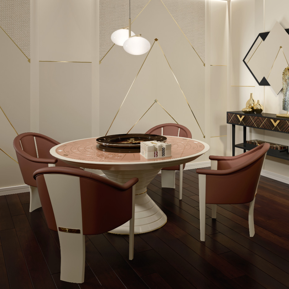 Convivium ronde roulette tafel