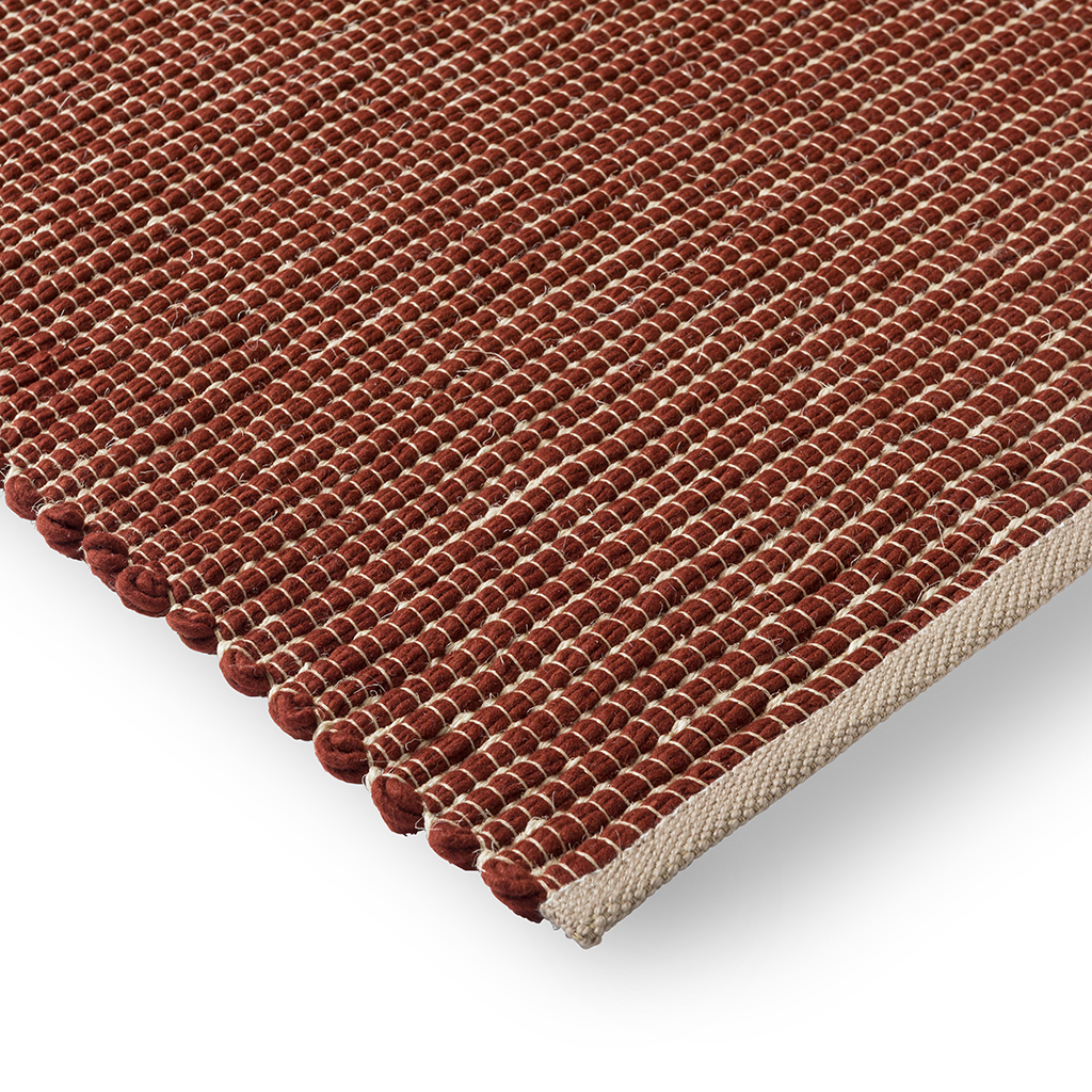 Frame baksteen tapijt | Maat: 200 × 300 cm