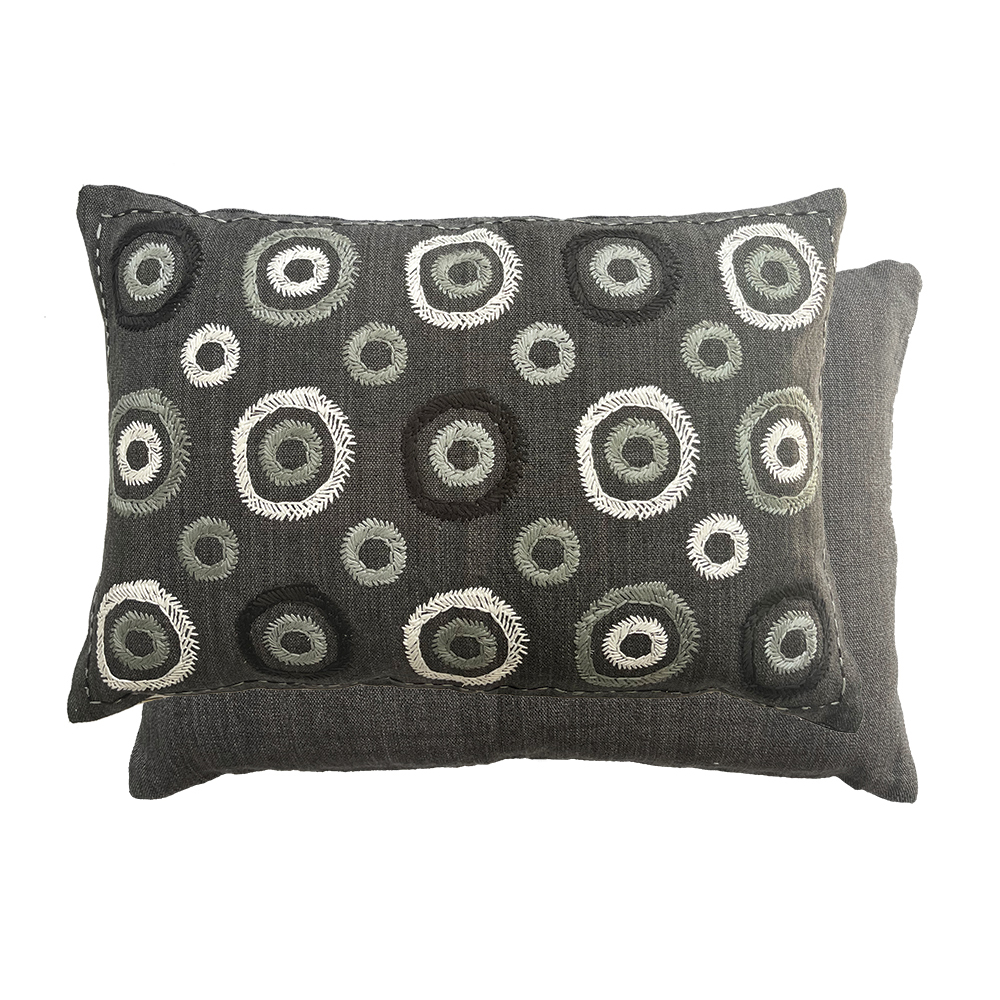 Zafora - Noir 60 × 40 kussen