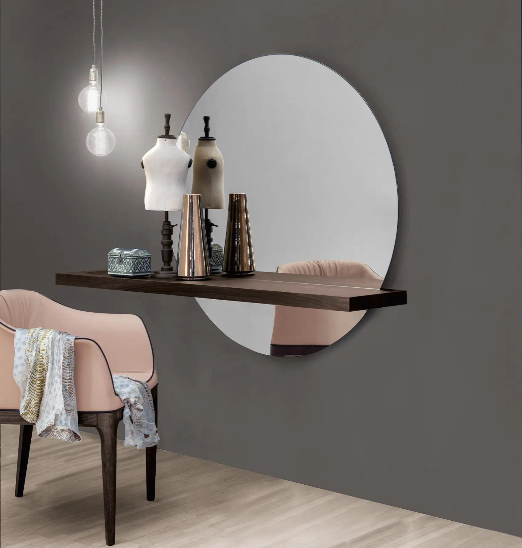 Sunset consoletafel met spiegel