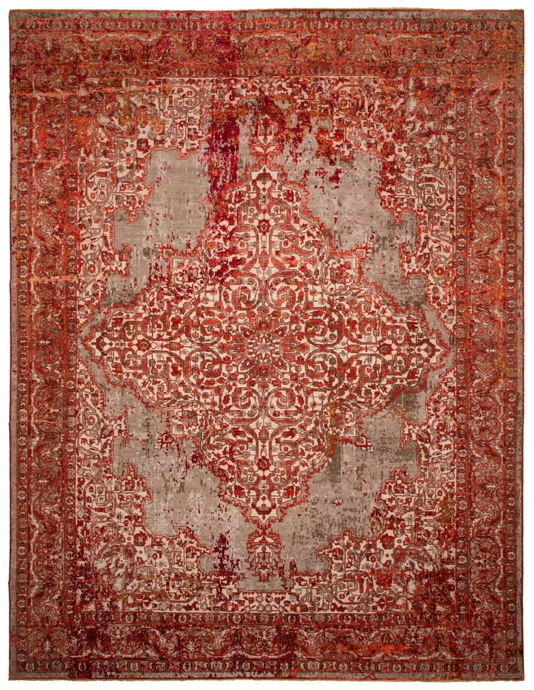 Tabriz fashion artwork 8 rood tapijt | Maat: 250 × 300 cm
