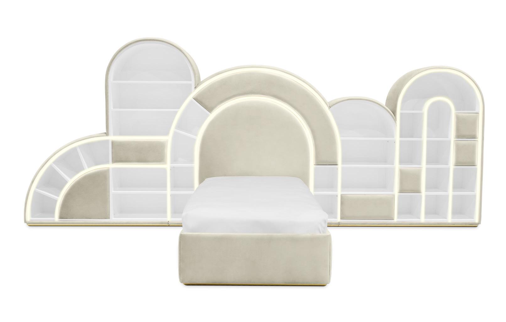 Bubblegum Marshmallow crème kinderbed