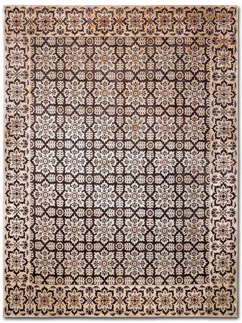 Tiles handgeweven vloerkleed