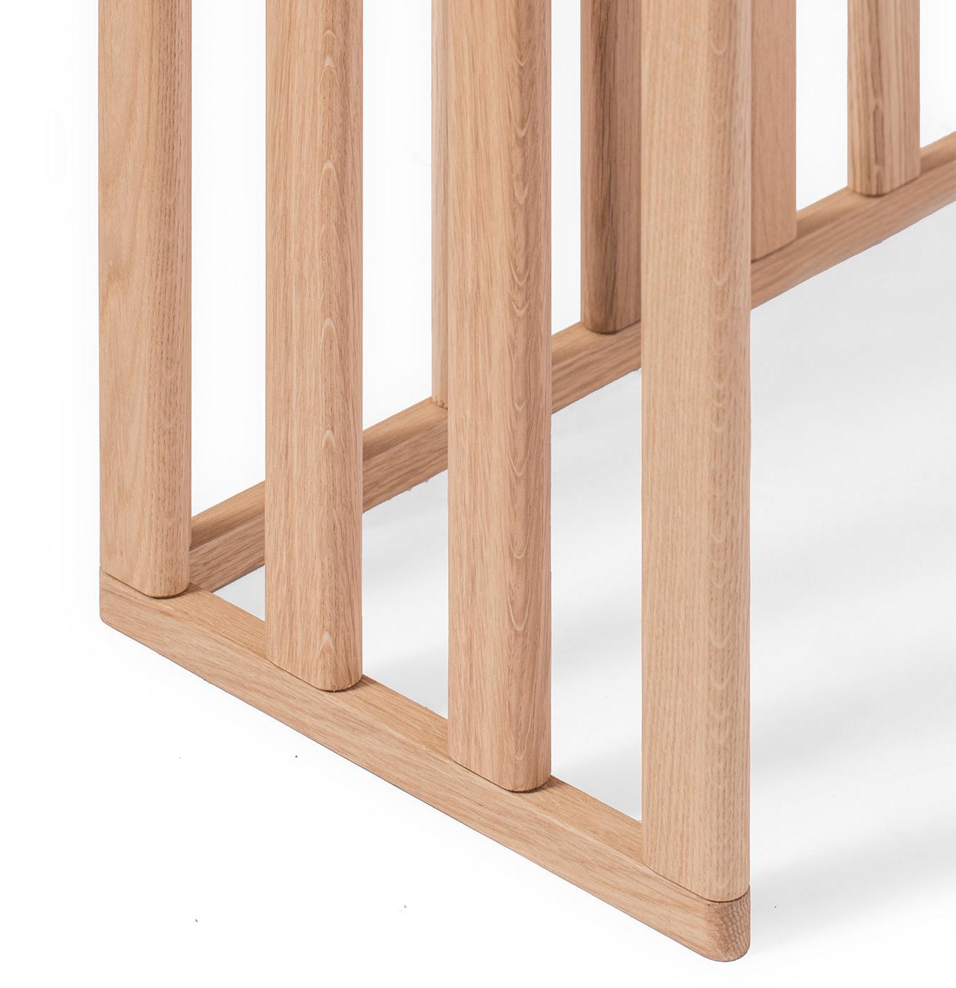 Groene vier-laags boekenkast