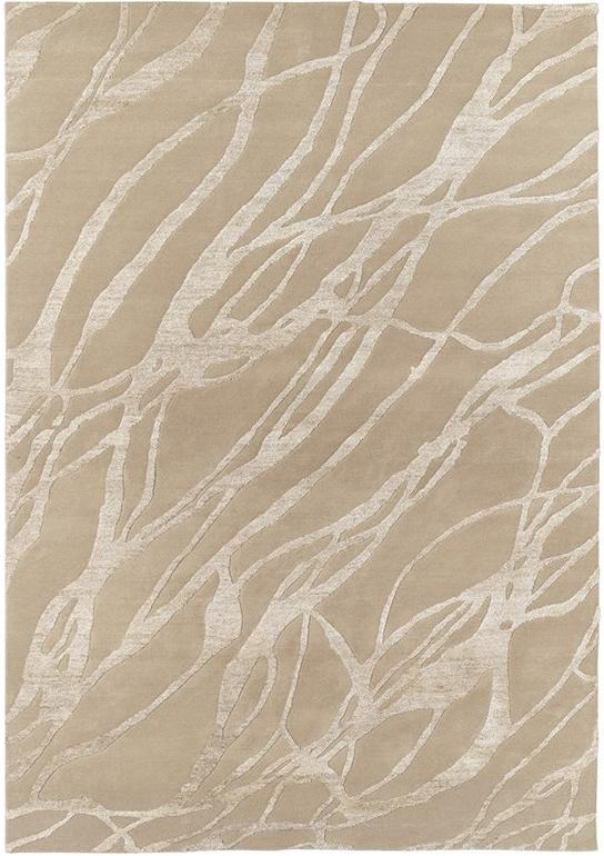 Modern handgeknoopt Beige tapijt | Maat: 250 × 300 cm