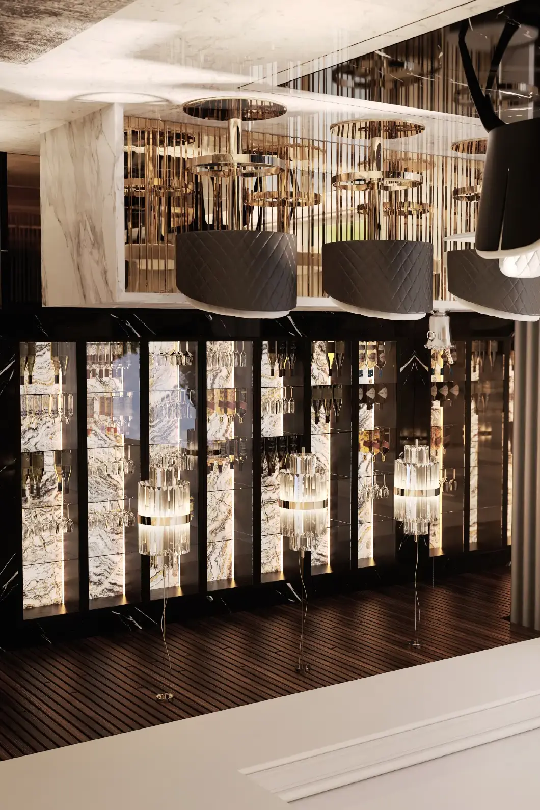 Luxe draaibare barkruk