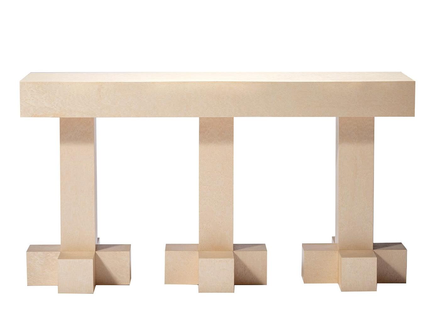 Eigentijdse consoletafel