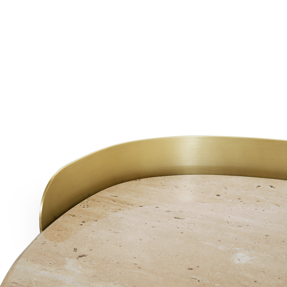 Franklin Scott ovale bijzettafel