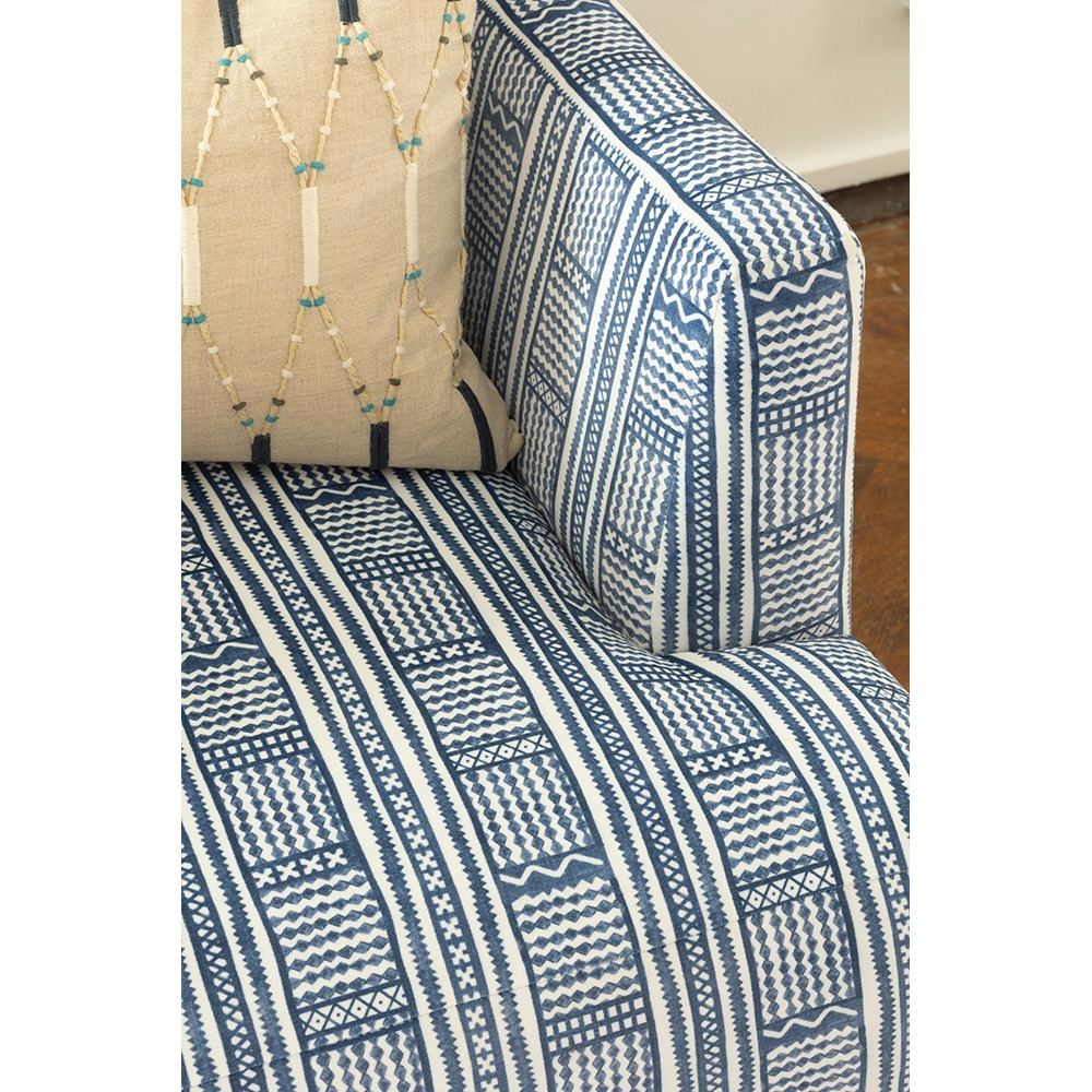 Lima Indigo 60 × 40 kussen