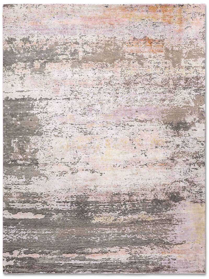 Soft Pink handgemaakte luxe vloerkleed