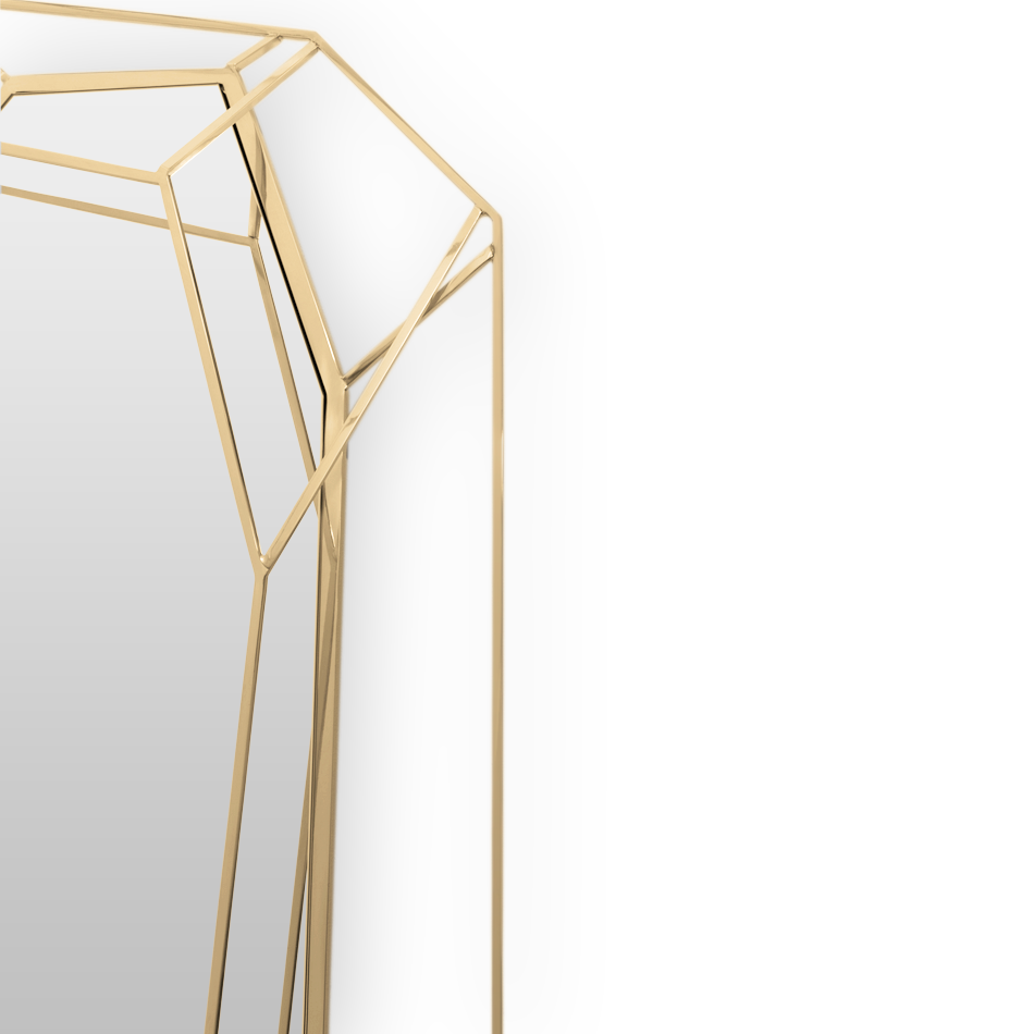 Lustre grote wandspiegel