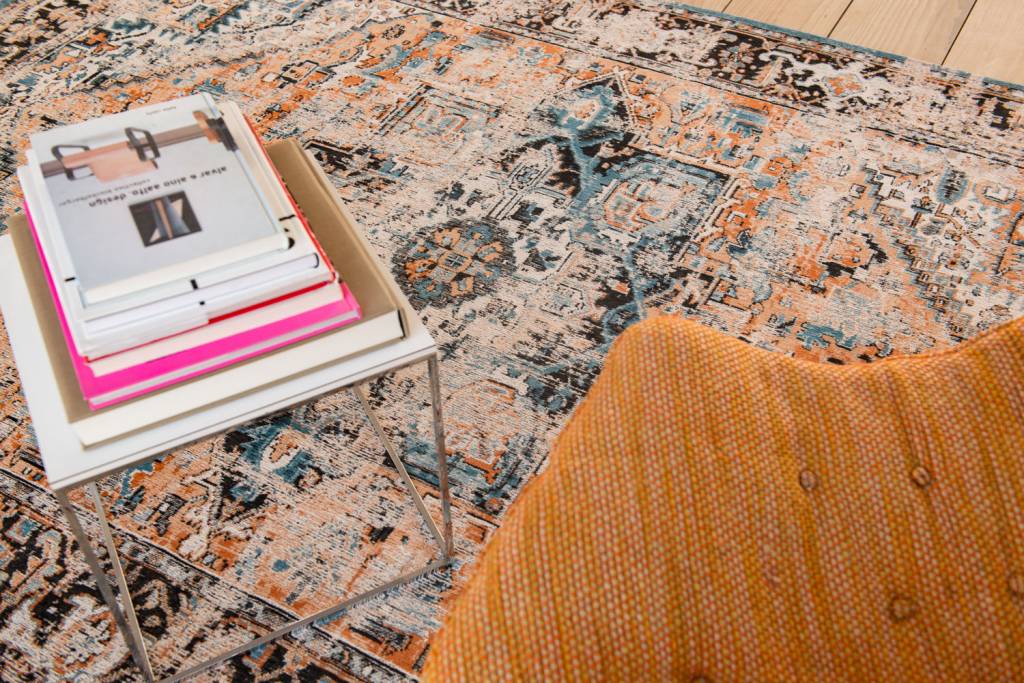 Seray Orange tapijt | Maat: 240 × 340 cm