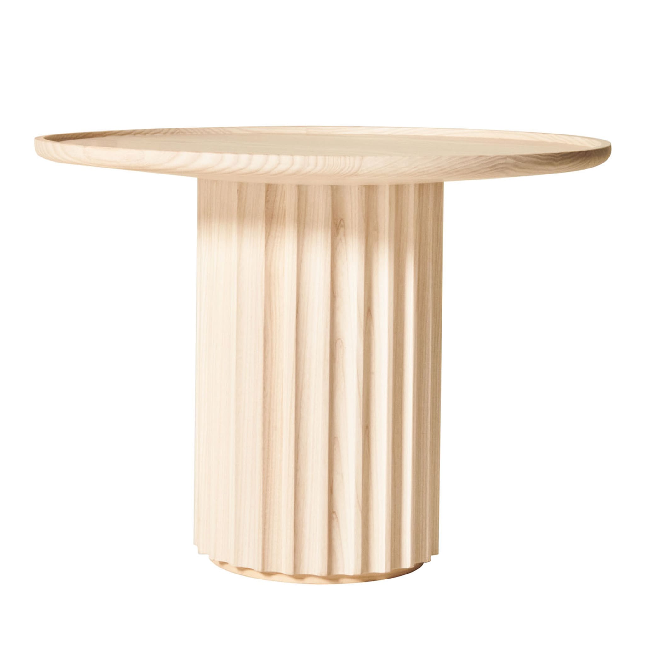 Capitello natuurlijke essen salontafel | Afmetingen: Ø 40 cm