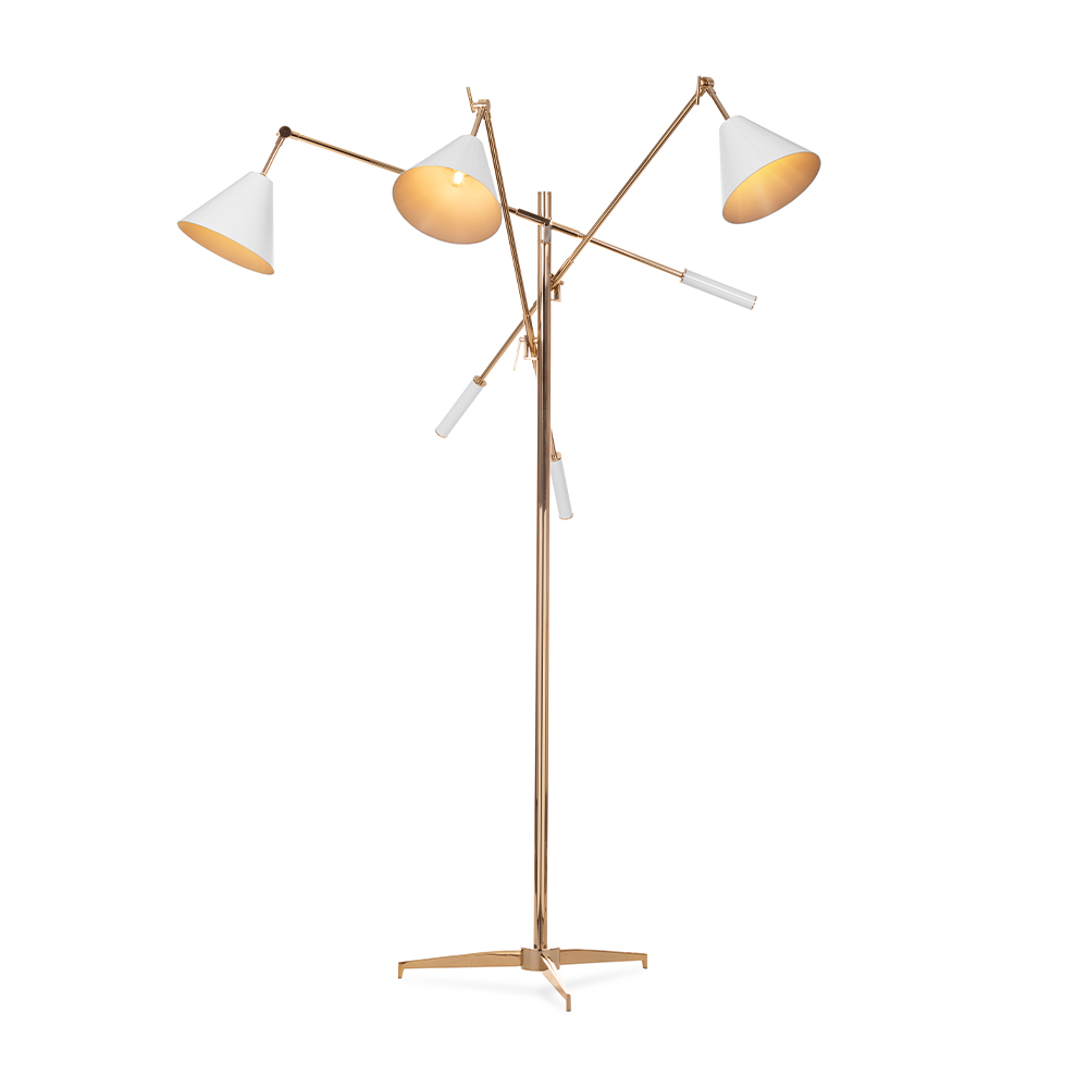 Crooner vloerlamp