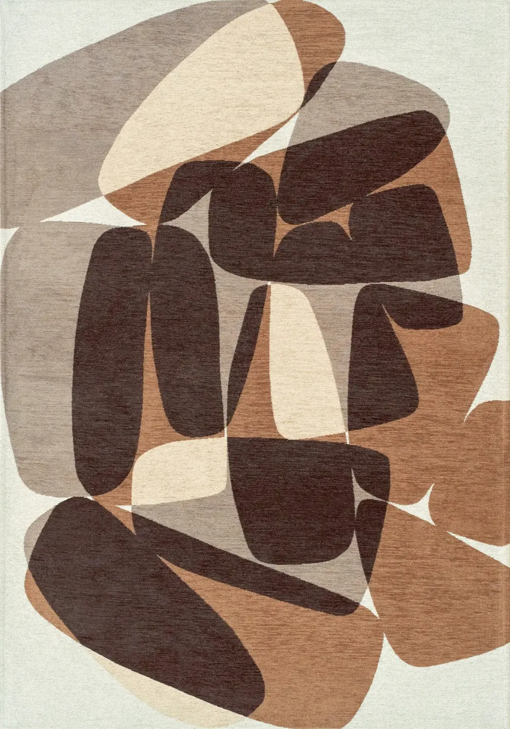 Stones Cookie vloerkleed | Maat: 240 × 340 cm
