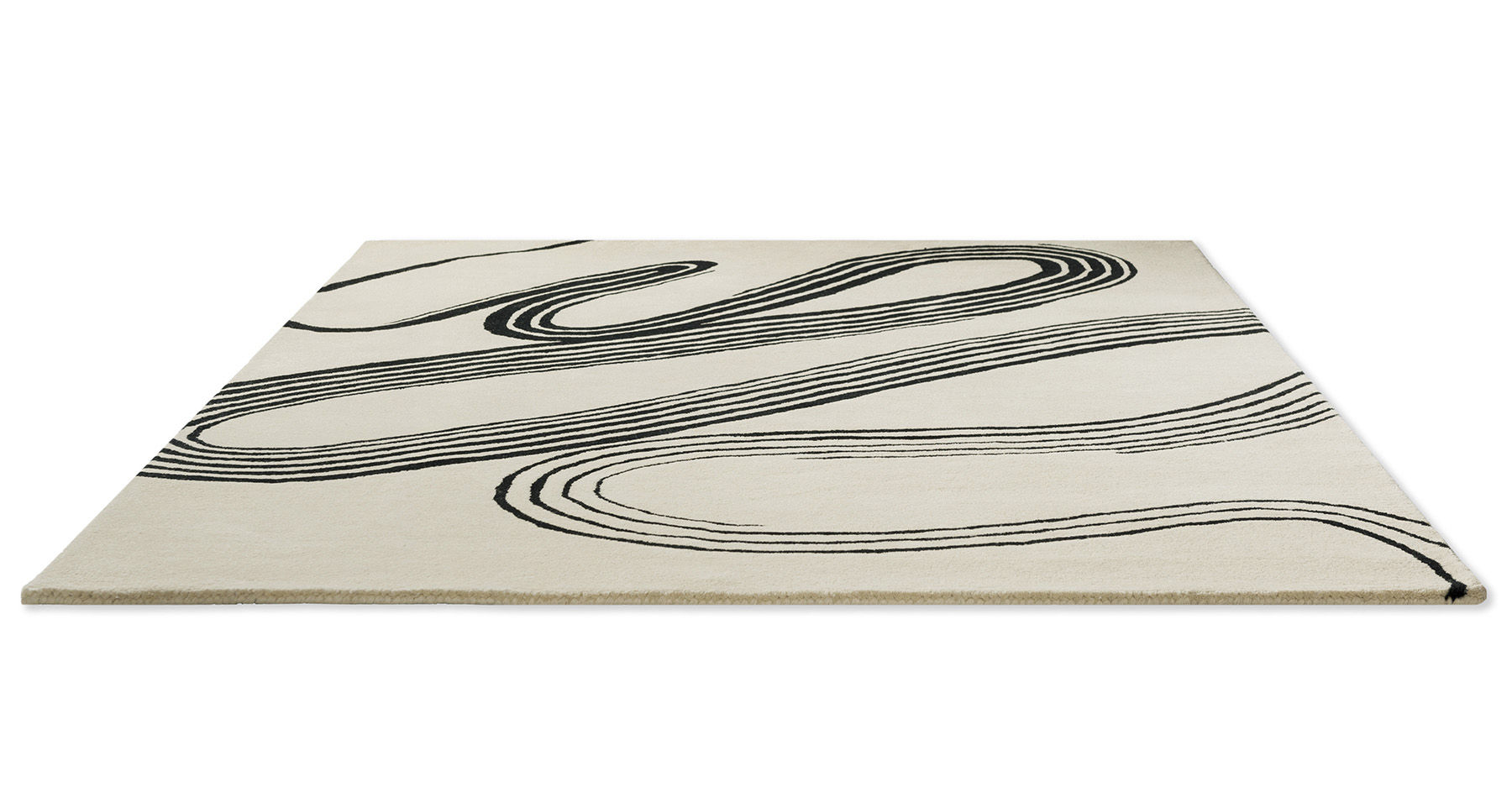 Decor flow soft sand handtufted tapijt | Maat: 250 × 350 cm