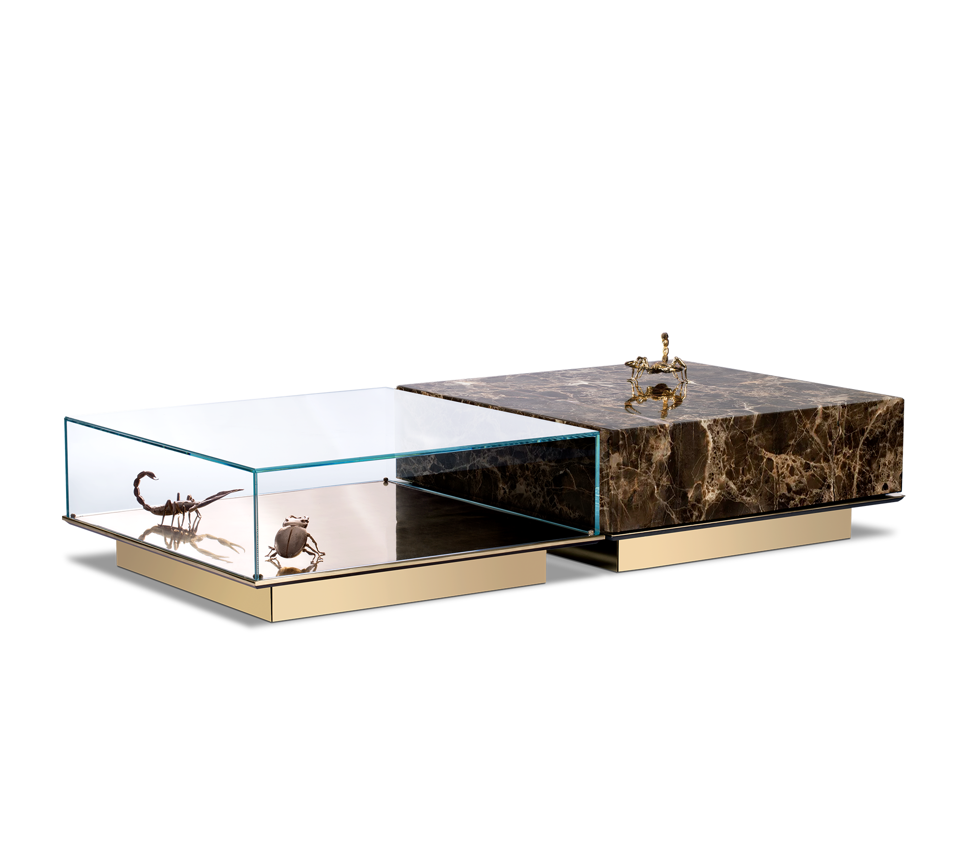 Evolution center dubbele tafelset