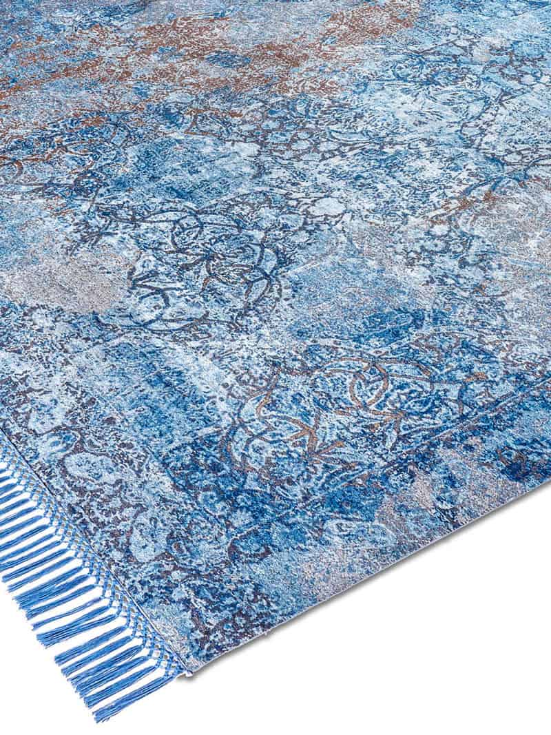 Ferahan Splash handgeweven tapijt | Maat: 365 × 457 cm