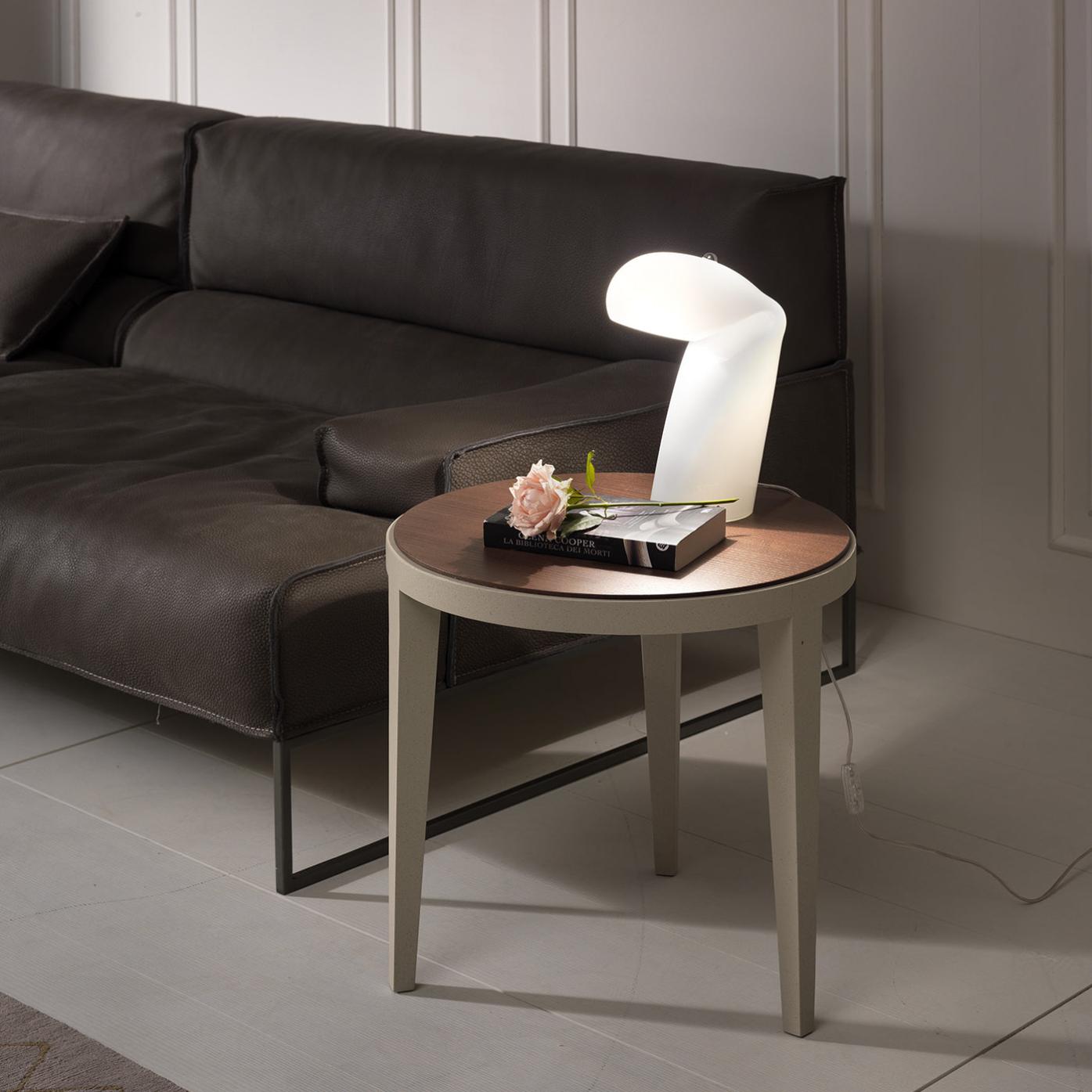 Dominique ronde bijzettafel