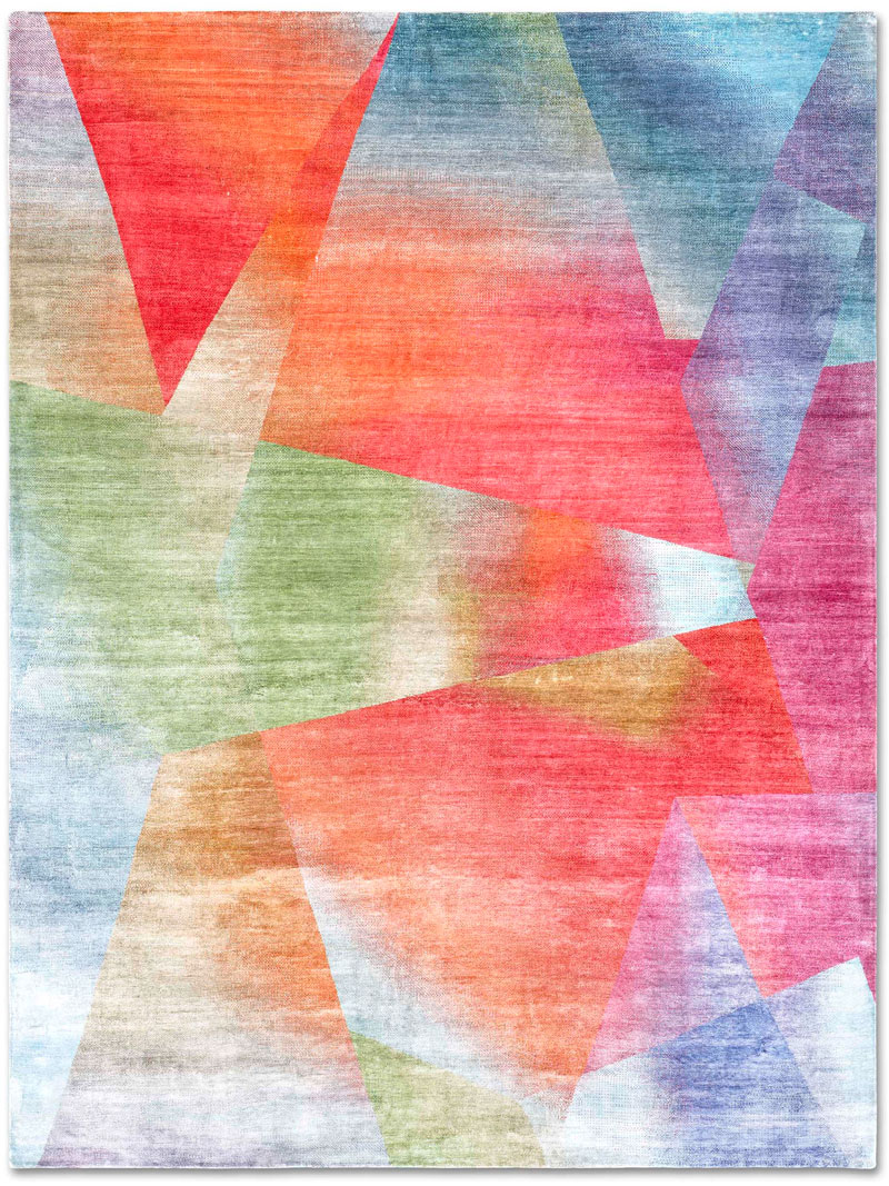 Crystal luxe handgeknoopt tapijt