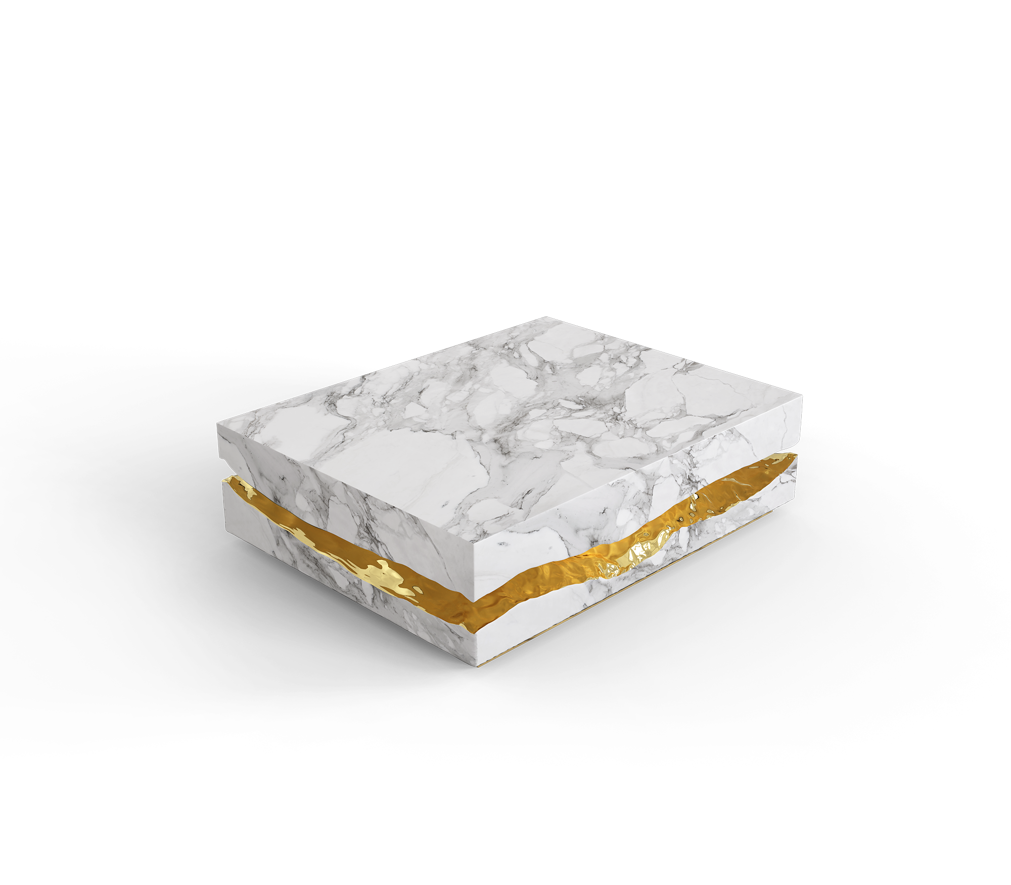 Boulder Carrara marmeren tafel