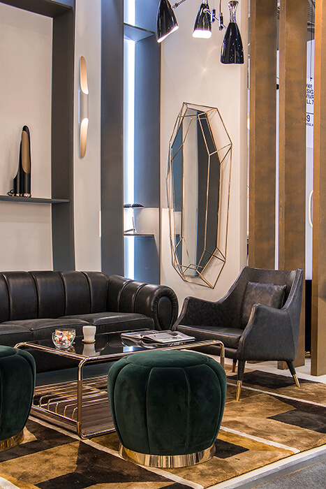 Lustre grote wandspiegel - 5