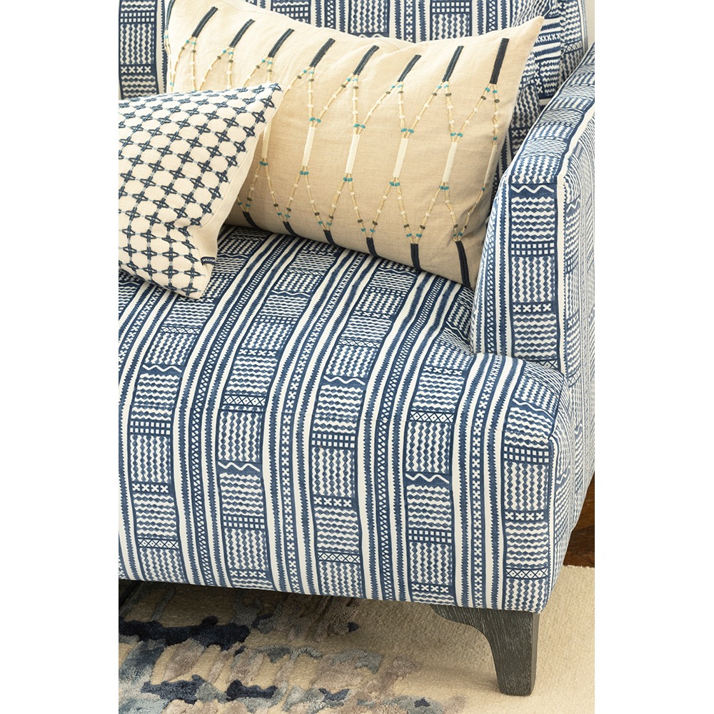 Lima Indigo 60 × 40 kussen