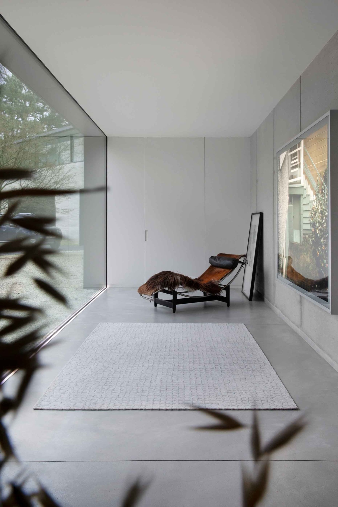 Trammel - Willow White tapijt | Maat: 200 × 280 cm