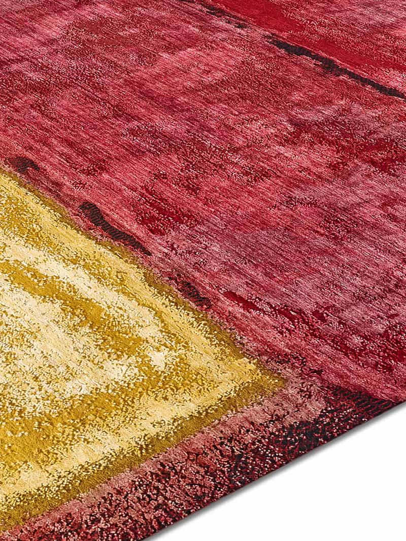 Strawberry Sunset handgeweven tapijt | Maat: 250 × 300 cm